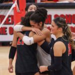 Lawrence High volleyball overcomes early struggles to close out regular season on high note