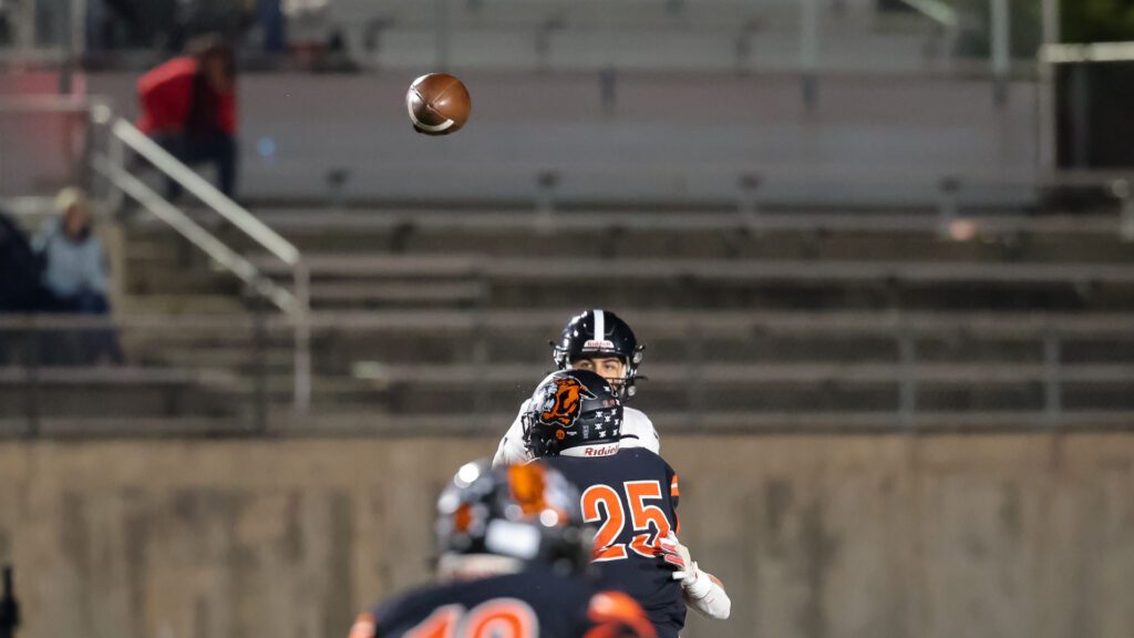 Lawrence High football vs. Shawnee Mission Northwest, playoff opener, action-13