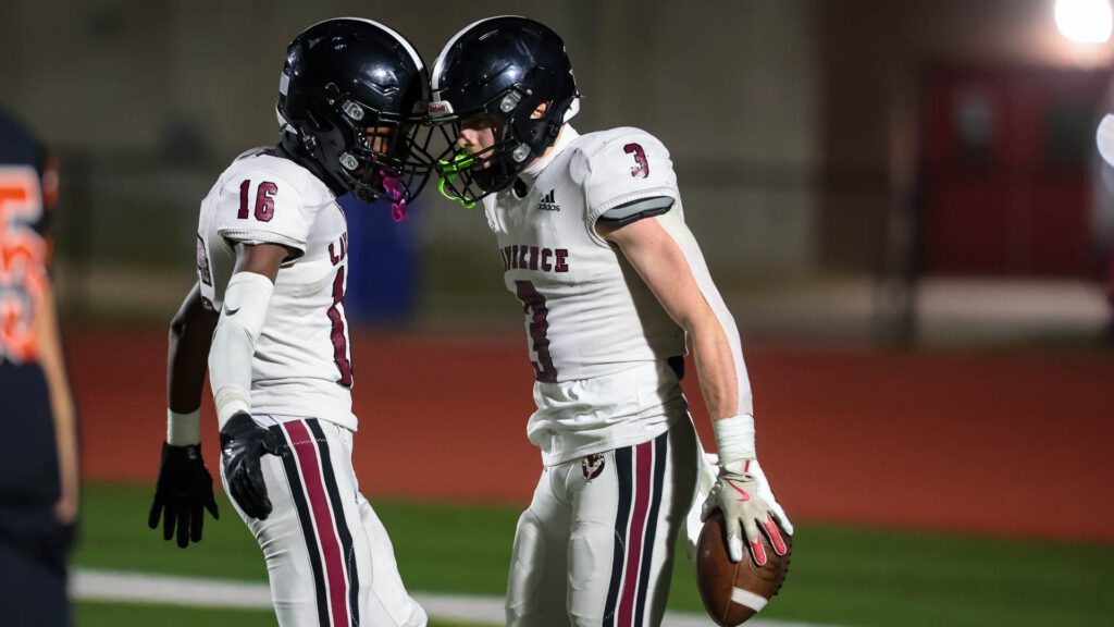 Lawrence High football vs. Shawnee Mission Northwest, playoff opener, action-17