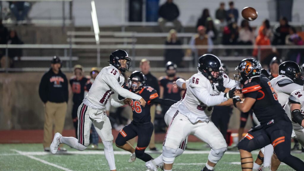 Lawrence High football vs. Shawnee Mission Northwest, playoff opener, action-23