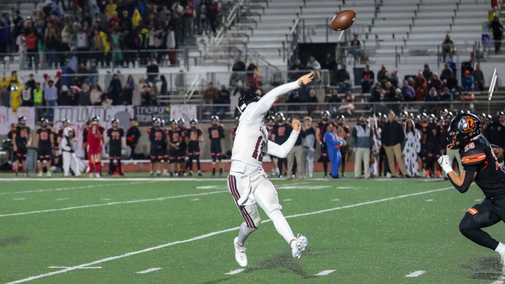 Lawrence High football vs. Shawnee Mission Northwest, playoff opener, action-31