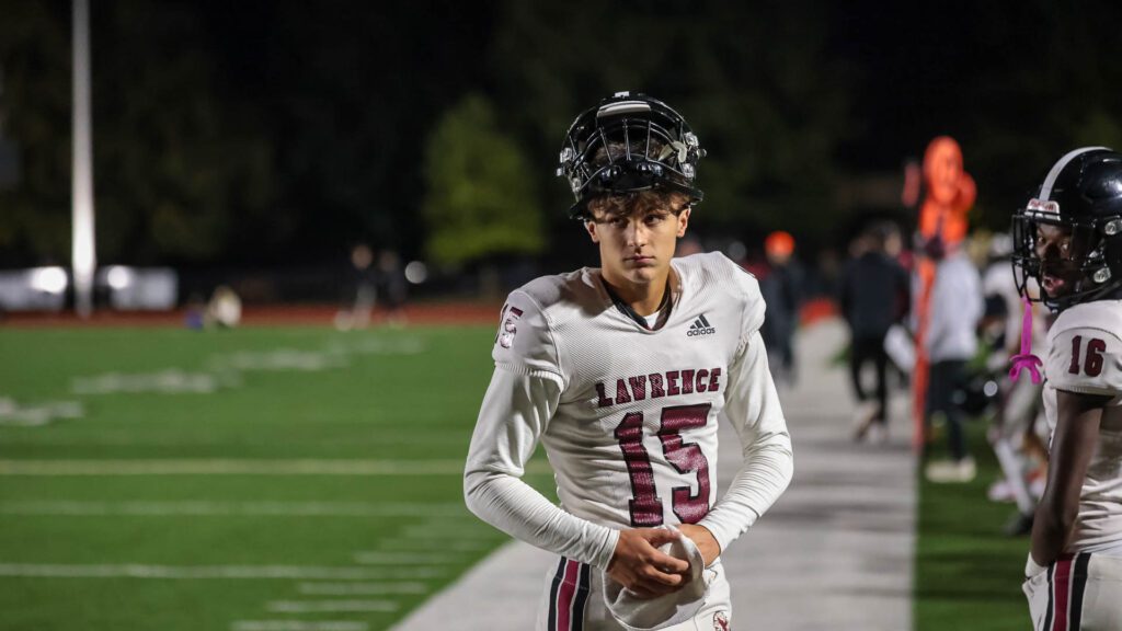 Lawrence High football vs. Shawnee Mission Northwest, playoff opener, action-49