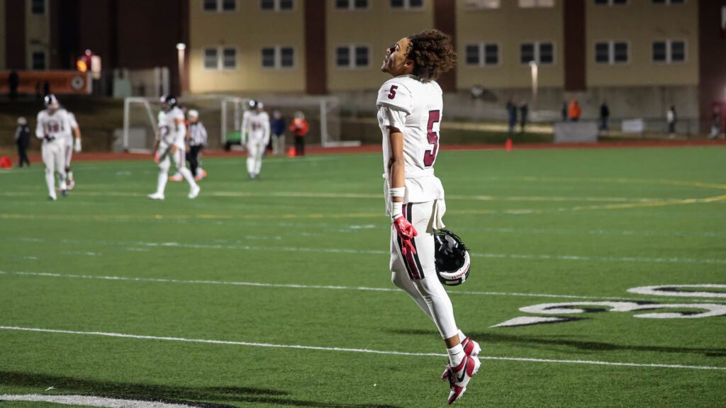 Lawrence High football vs. Shawnee Mission Northwest, playoff opener, action-57