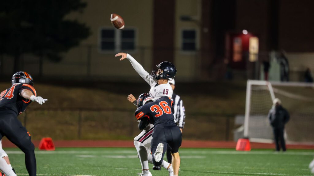 Lawrence High football vs. Shawnee Mission Northwest, playoff opener, action-68