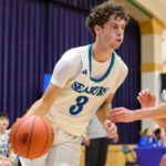 Bishop Seabury boys celebrate Hoffman setting program scoring record as Seahawks top Christ Prep Academy 62-49