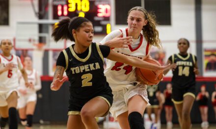 Topeka High’s smothering defensive performance upends Lawrence High girls, 65-47