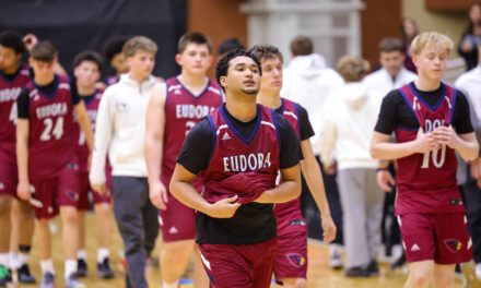 What we’re striving to be: Eudora boys unable to match machine-like effort of undefeated Rock Creek in 80-67 loss in 4A state quarterfinals